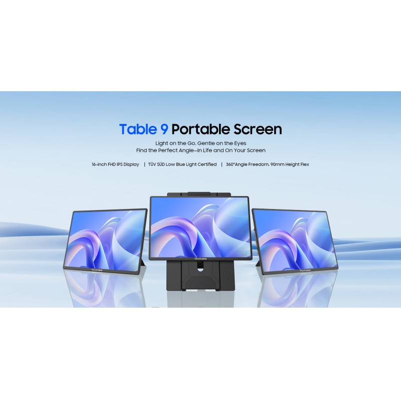 BlackView Table 9 IPS Φορητό Monitor 16" FHD 1920x1200