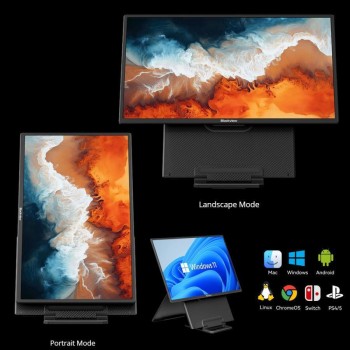 BlackView Table 10 IPS HDR Φορητό Monitor 23.8" FHD 1920x1080
