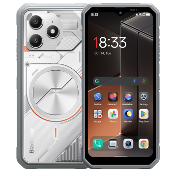 BlackView Fort 100 Dual SIM (8/128GB) Ανθεκτικό Smartphone Lunar White