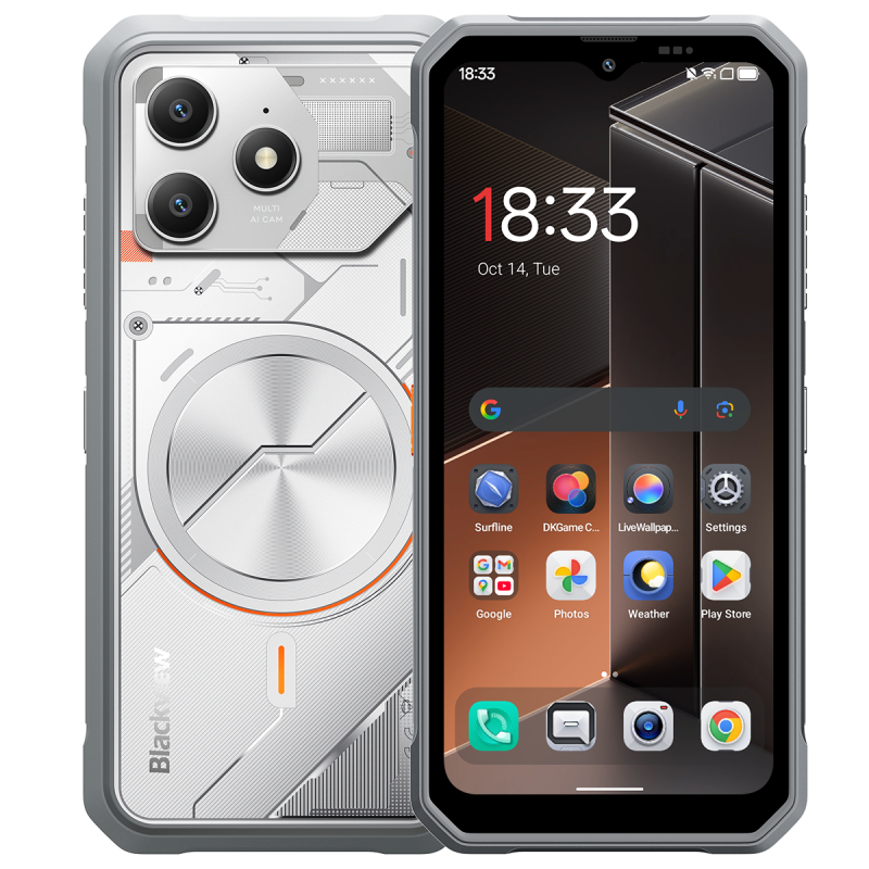 BlackView Fort 100 Dual SIM (8/128GB) Ανθεκτικό Smartphone Lunar White BlackView Fort 100 Dual SIM (8/128GB) Ανθεκτικό Smartphone Lunar White