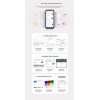 BlackView Fort 100 Dual SIM (8/128GB) Ανθεκτικό Smartphone Lunar White
