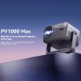 BlackView PV1000 Max Mini Projector LCD Full HD με Wi-Fi και Ενσωματωμένα Ηχεία PV1000MAX