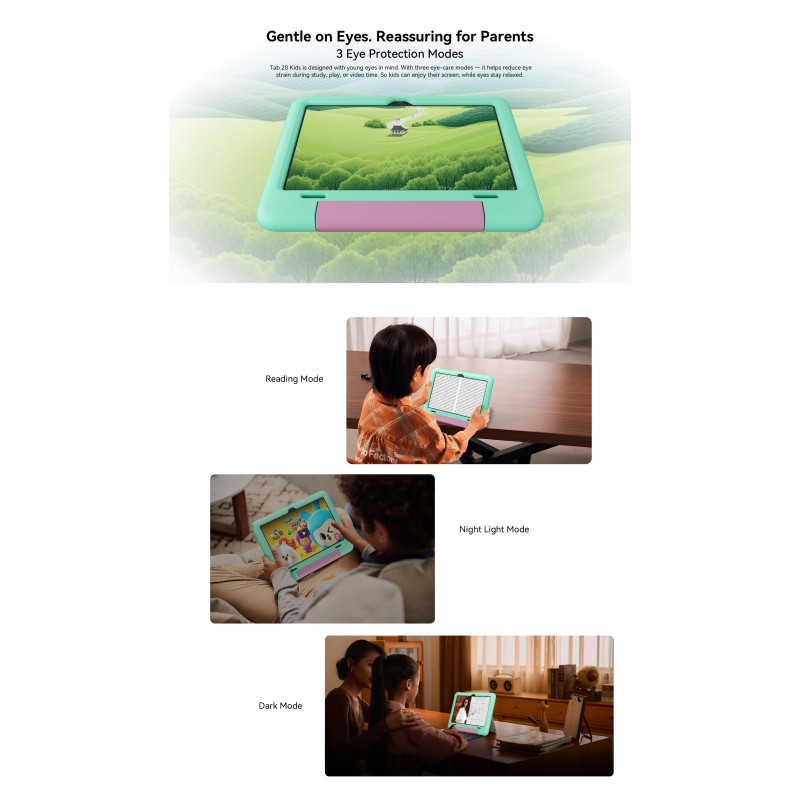 BlackView Tab 20 Kids 10.1" με WiFi (4GB/64GB) Fairy Green