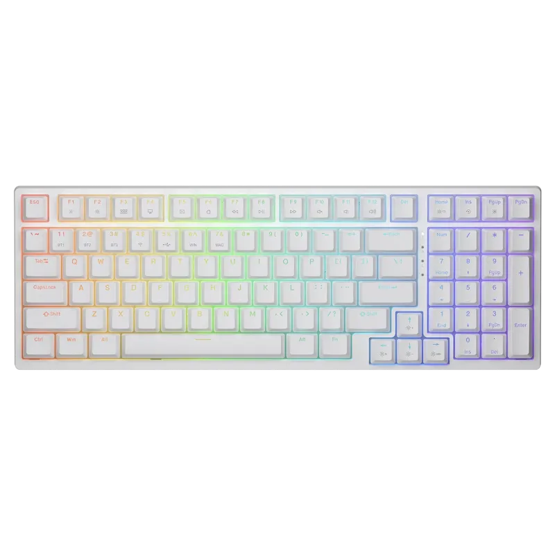 Cougar Ultimus Pro Ασύρματο Gaming Μηχανικό Πληκτρολόγιο 98% με RGB φωτισμό (Αγγλικό US) White
