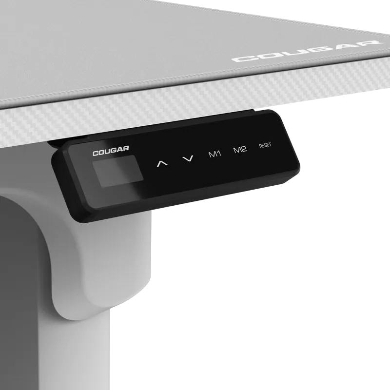 Cougar E‑GRAV 160 White – Premium Electric Gaming Desk με Super‑Size Desktop Cougar E‑GRAV 160 White – Premium Electric Gaming Desk με Super‑Size Desktop