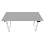 Cougar E-Grav 160 Ηλεκτρικό Gaming Desk 160x75cm Ρυθμιζόμενου Ύψους Λευκό