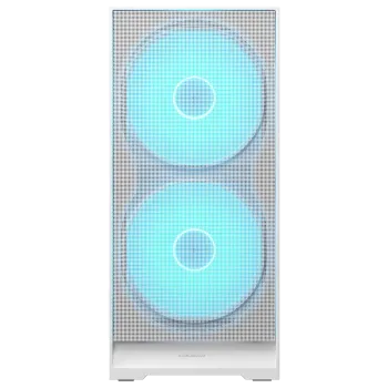 Cougar Airface 180 Mid Tower Κουτί Υπολογιστή με Tempered Glass και 3x PWM ARGB Fans Λευκό