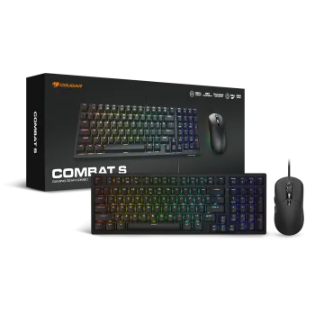 Cougar Combat S RGB Μηχανικό Πληκτρολόγιο & Gaming Mouse Combo