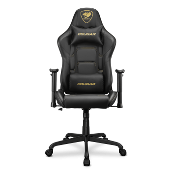Cougar Armor Elite Gaming Καρέκλα με 2D Μπράτσα και PVC Leather Royal