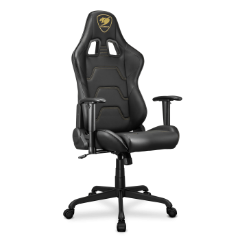 Cougar Armor Elite Gaming Καρέκλα με 2D Μπράτσα και PVC Leather Royal