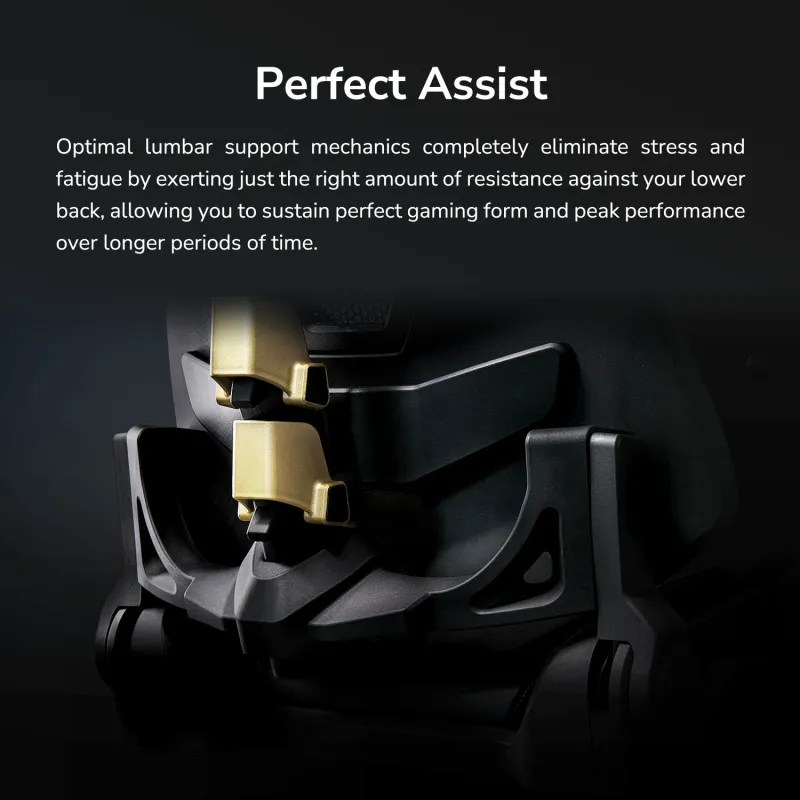 Cougar Terminator Elite Gold– High‑End Exoskeleton Gaming Chair Cougar Terminator Elite Gold– High‑End Exoskeleton Gaming Chair