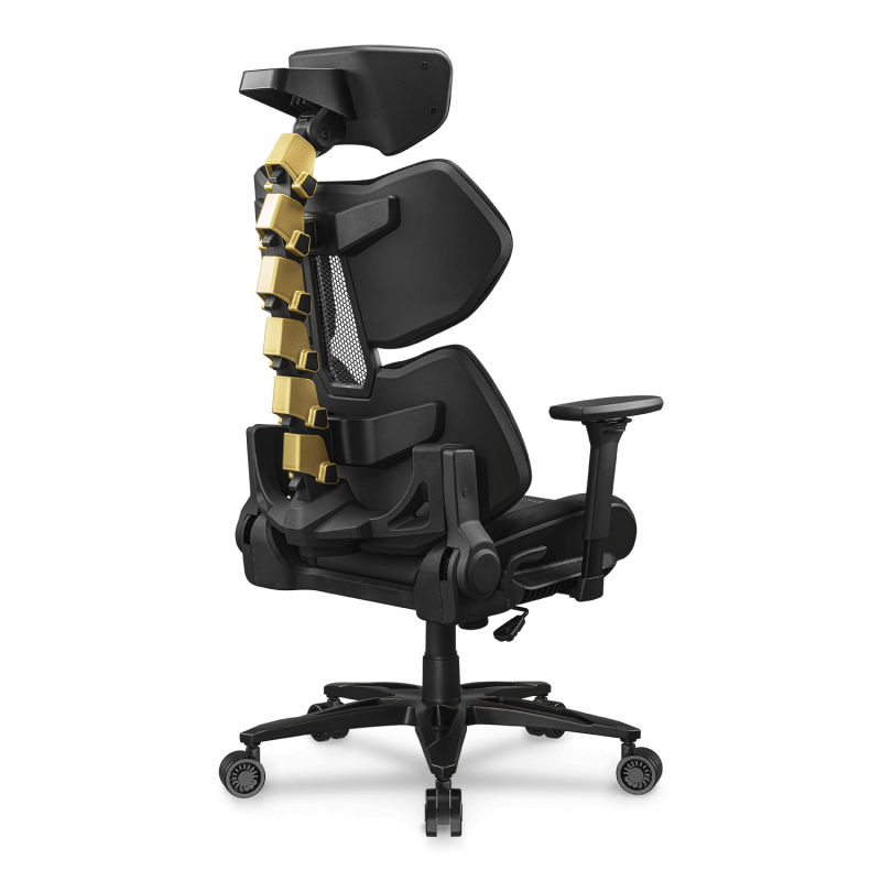 Cougar Terminator Elite Gold– High‑End Exoskeleton Gaming Chair Cougar Terminator Elite Gold– High‑End Exoskeleton Gaming Chair