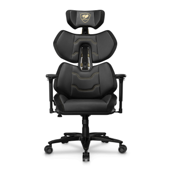 Cougar Terminator Elite Gold– High‑End Exoskeleton Gaming Chair