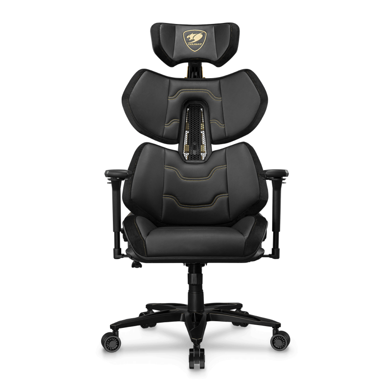 Cougar Terminator Elite Gold– High‑End Exoskeleton Gaming Chair Cougar Terminator Elite Gold– High‑End Exoskeleton Gaming Chair