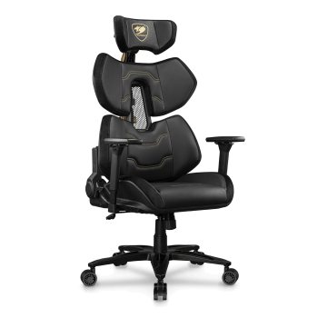 Cougar Terminator Elite Gold– High‑End Exoskeleton Gaming Chair
