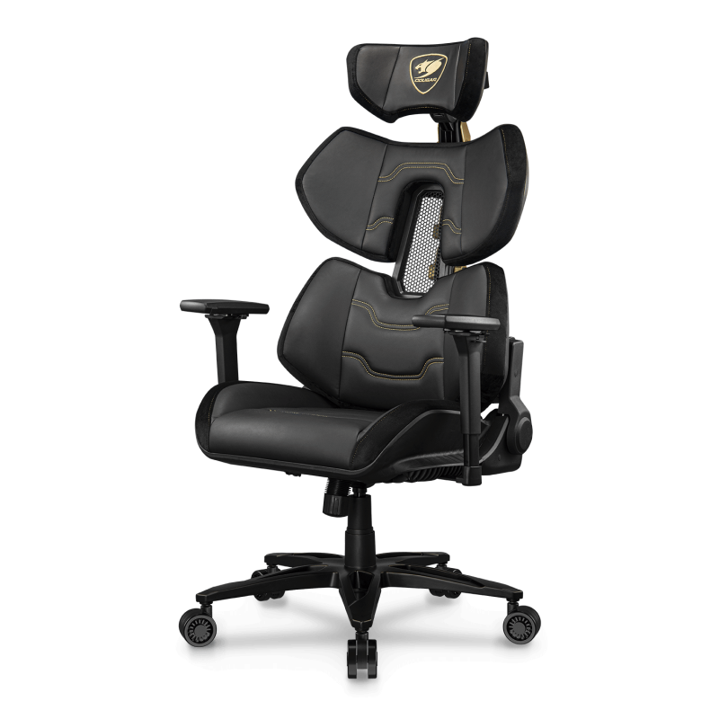 Cougar Terminator Elite Gold– High‑End Exoskeleton Gaming Chair Cougar Terminator Elite Gold– High‑End Exoskeleton Gaming Chair