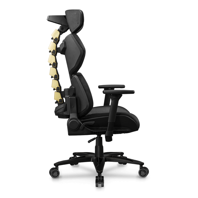 Cougar Terminator Elite Gold– High‑End Exoskeleton Gaming Chair Cougar Terminator Elite Gold– High‑End Exoskeleton Gaming Chair