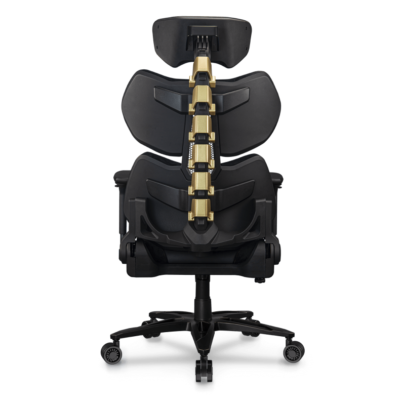 Cougar Terminator Elite Gold– High‑End Exoskeleton Gaming Chair Cougar Terminator Elite Gold– High‑End Exoskeleton Gaming Chair