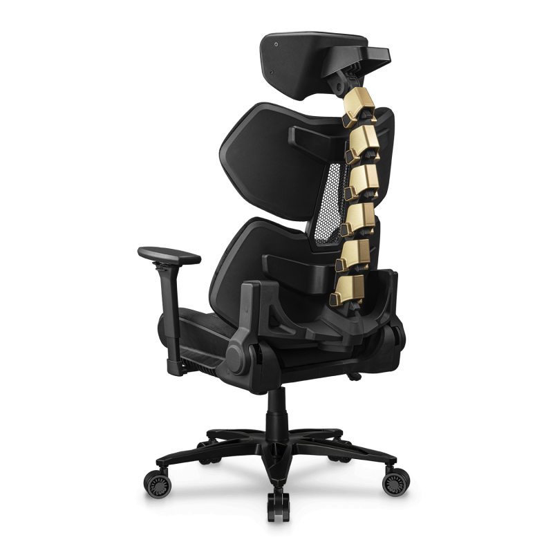 Cougar Terminator Elite Gold– High‑End Exoskeleton Gaming Chair Cougar Terminator Elite Gold– High‑End Exoskeleton Gaming Chair