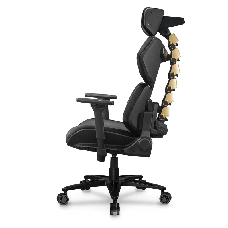 Cougar Terminator Elite Gold– High‑End Exoskeleton Gaming Chair Cougar Terminator Elite Gold– High‑End Exoskeleton Gaming Chair