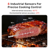 Meatmeet X Pro Smart Θερμόμετρο Κρέατος Wi-Fi & Bluetooth με 2 Probes