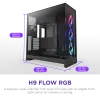 NZXT H9 Flow RGB Large Dual-Chamber Mid-Tower ATX Airflow Case Black NZXT H9 Flow RGB Large Dual-Chamber Mid-Tower ATX Airflow Case Black