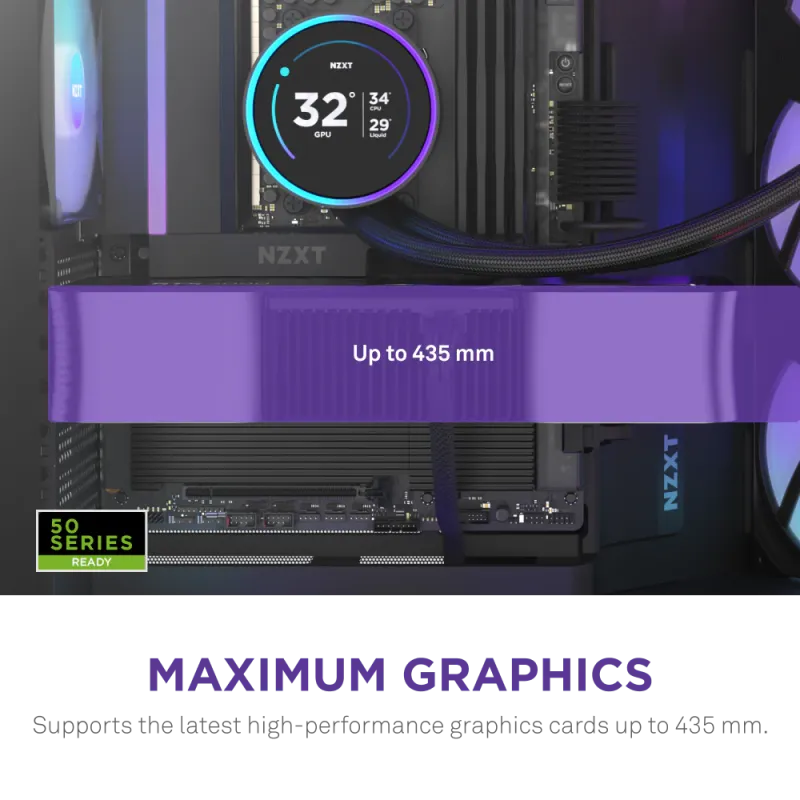 NZXT H9 Flow RGB Large Dual-Chamber Mid-Tower ATX Airflow Case Black NZXT H9 Flow RGB Large Dual-Chamber Mid-Tower ATX Airflow Case Black