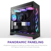 NZXT H9 Flow RGB Large Dual-Chamber Mid-Tower ATX Airflow Case Black NZXT H9 Flow RGB Large Dual-Chamber Mid-Tower ATX Airflow Case Black