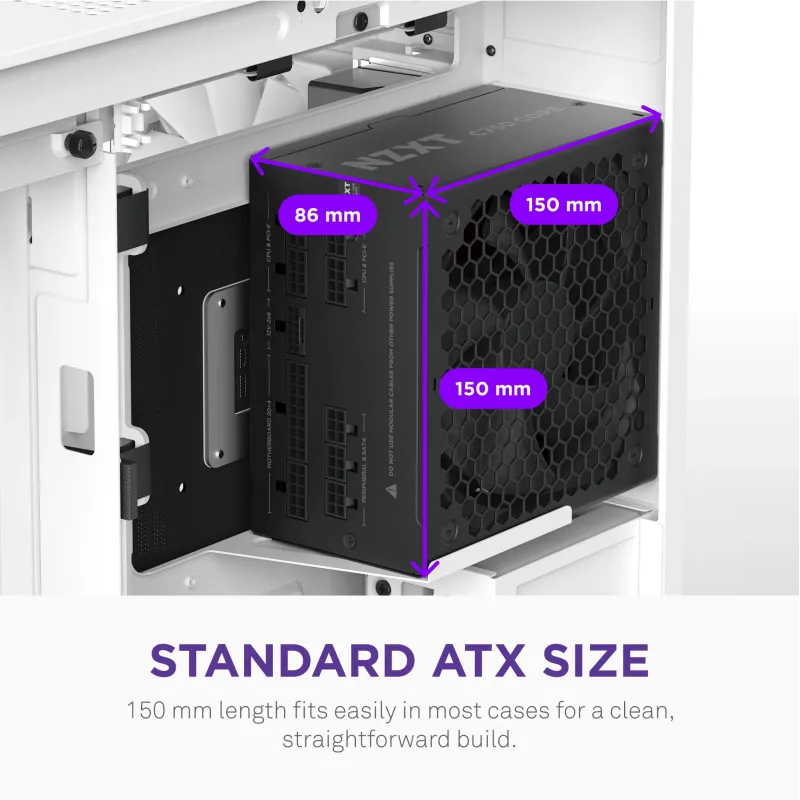 NZXT C750 Gold 750W Μαύρο Τροφοδοτικό Υπολογιστή Full Modular