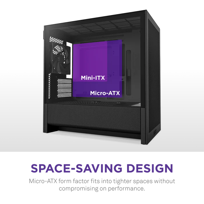 NZXT H3 Flow Mini Tower Black