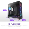 NZXT H9 Flow RGB+ (2025) Dual-Chamber Mid-Tower & Control Hub - All Black