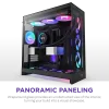 NZXT H9 Flow RGB+ (2025) Dual-Chamber Mid-Tower & Control Hub - All Black