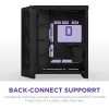 NZXT H9 Flow RGB+ (2025) Dual-Chamber Mid-Tower & Control Hub - All Black
