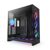 NZXT H9 Flow RGB+ (2025) Dual-Chamber Mid-Tower & Control Hub - All Black