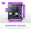 NZXT H9 Flow RGB+ (2025) Dual-Chamber Mid-Tower & Control Hub - All Black