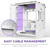 NZXT H9 Flow RGB+ (2025) Dual-Chamber Mid-Tower & Control Hub - All White
