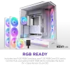 NZXT H9 Flow RGB+ (2025) Dual-Chamber Mid-Tower & Control Hub - All White