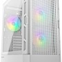 COUGAR Midi Tower Case Airface, ARGB, White