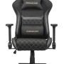 COUGAR Armor One V2 Gold F Gaming Chair, PVC/Fabric, Black