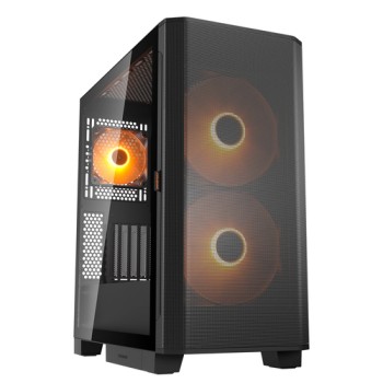 COUGAR Midi Tower Case, Airface FLO, ARGB, Black