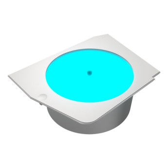 COUGAR illuminated hub for FV270, White