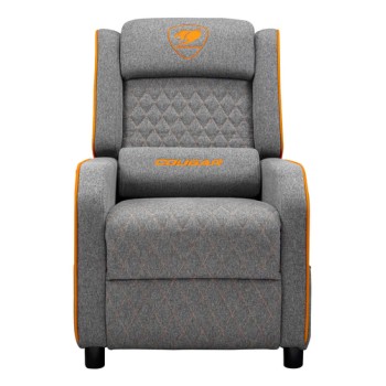 COUGAR Ranger One Gaming armchair Upholstered padded seat Grey, Orange