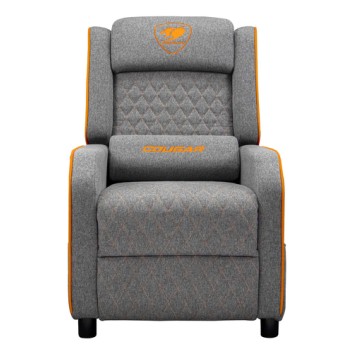 COUGAR Ranger One Gaming armchair Upholstered padded seat Grey, Orange