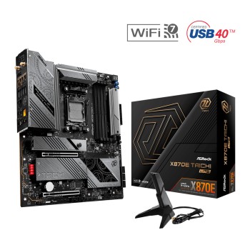 ASRock X870E Taichi Lite Wi-Fi Motherboard Extended ATX with AMD AM5 Socket