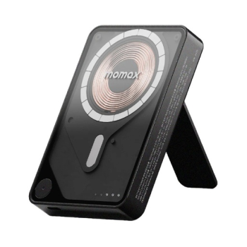 1-Power X Pro+ Magnetic Wireless Power Bank 10000mAh With Built-In USB-C Cable Black