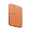 1-POWER Q.PASS 3000mAh Slim Magnetic Wireless Battery Pack (Orange)