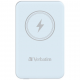 Verbatim Charge 'n' Go Magnetic Wireless Power Bank 5000 mAh Blue