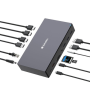 Verbatim CDS-17 USB-C Docking Station με DisplayPort / HDMI 4K PD Ethernet