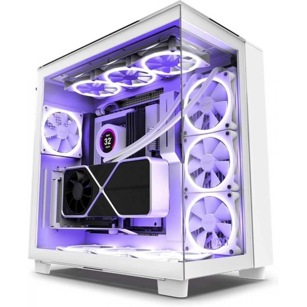 NZXT Vertical GPU Mounting Kit 175 mm PCIe 4.0x16 White