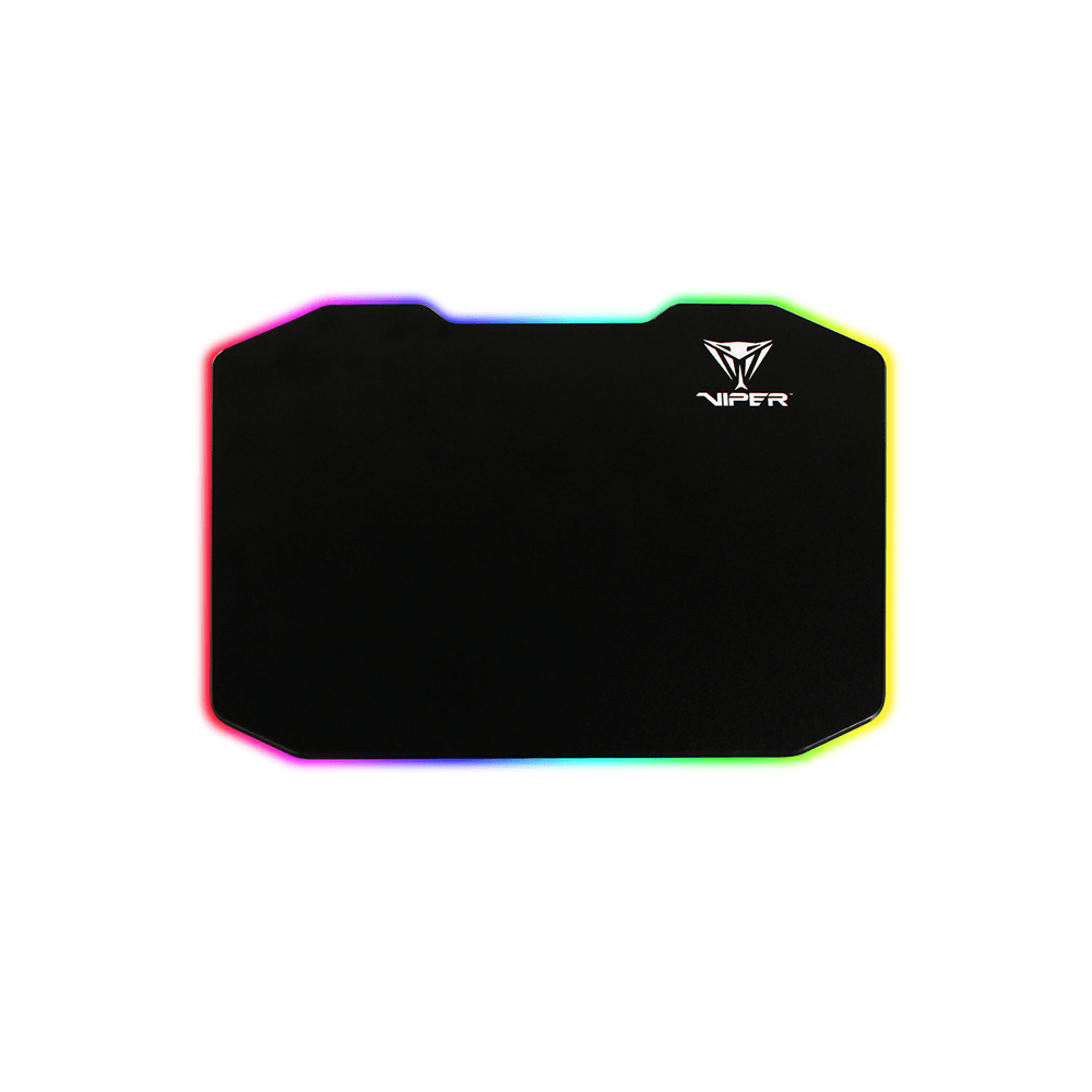 PATRIOT VIPER LED GAMING MOUSEPAD, LED-RGB RIGID-SURFACE